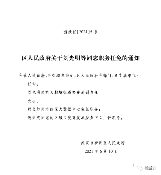 槐树湾乡人事任命揭晓，开启乡村发展新篇章