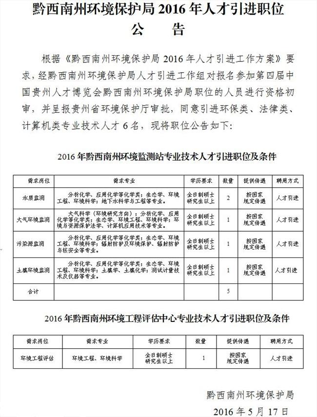 黔西南布依族苗族自治州市环保局人事任命，塑造绿色未来的关键力量